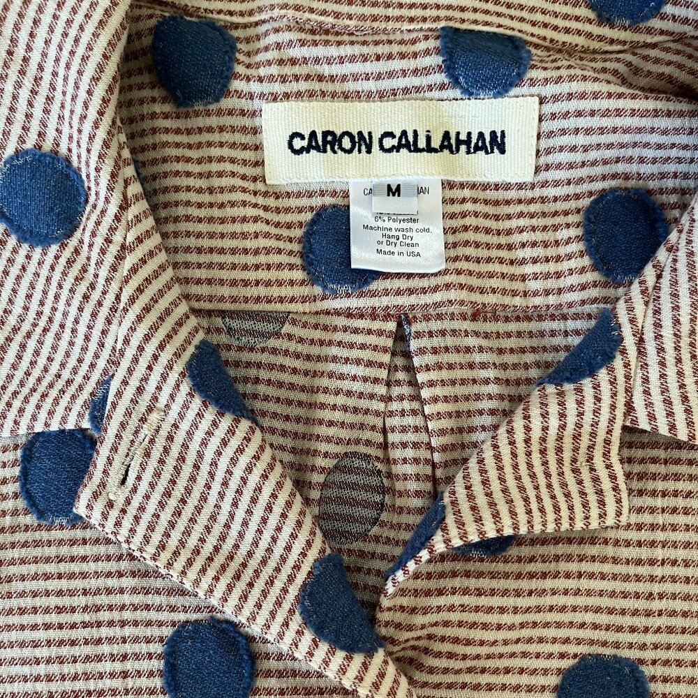 Caron Callahan Johanson Shirt Coast Clip Dot - Picture 4 of 6